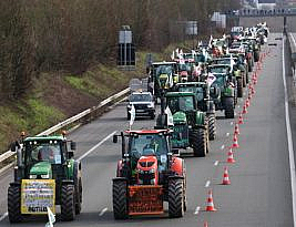 Farmers’ Fury Spreads Across Europe As Demonstrators Encircle Paris and Brussels to Protest Climate Regulations